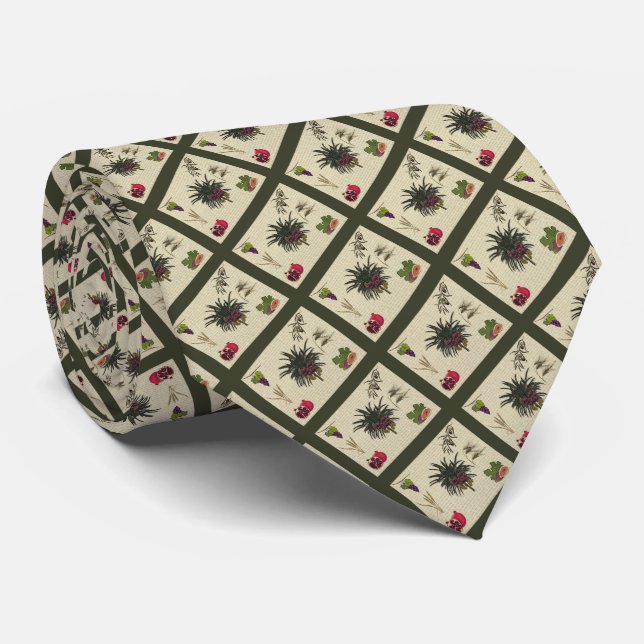 Seven Species Tie (Rolled)