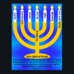 Seven Spirits of Messiah Poster<br><div class="desc">And there shall come forth a Rod out of the stem of Jesse, and a Branch shall grow out of his roots: and the Spirit of the Lord shall rest upon Him, the Spirit of wisdom and understanding, the Spirit of counsel and might, the Spirit of knowledge and of the...</div>