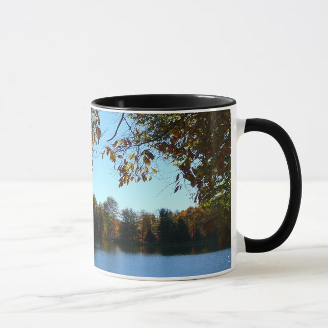 Seven Springs Fall Trees and Pond Mug (Right)