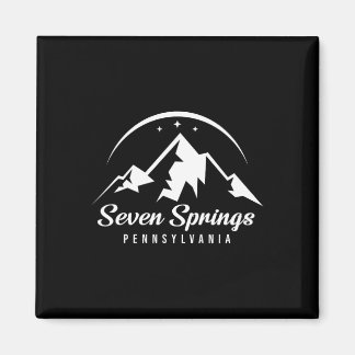 Seven Springs Pennsylvania Ski Resort Skiing Snowb Magnet