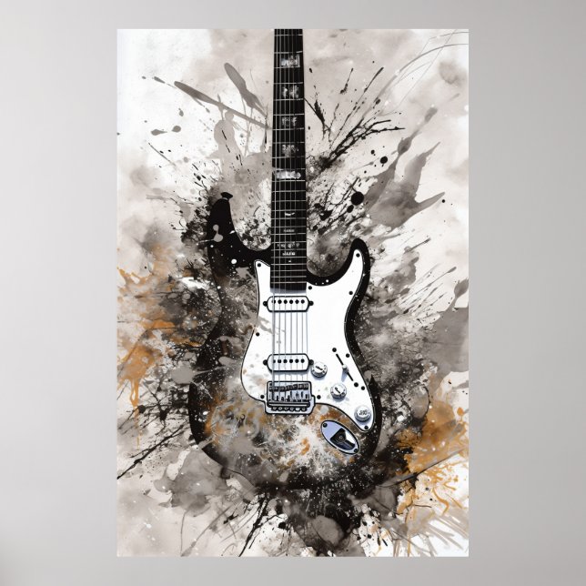 Seven String Guitar Poster (Front)