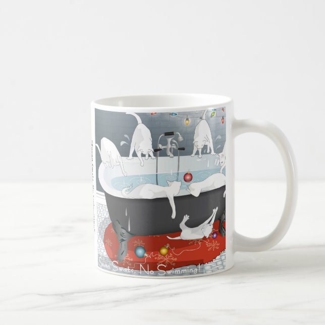 Seven Swats, No Swimming... Holiday Coffee Mug (Right)