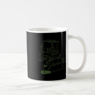 Seven Tee Still On Par 70th Birthday Golfer Golf L Coffee Mug