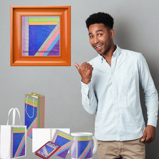Seven Throw Blanket (Get the full “Seven” collection at: https://bit.ly/SmartArtZazzle)