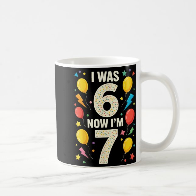 Seven Year Old Birthday 7 Year Old For Kids Girls  Coffee Mug (Right)