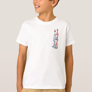 Seventeen 76 Land of the Free Patriotic Fourth of T-Shirt