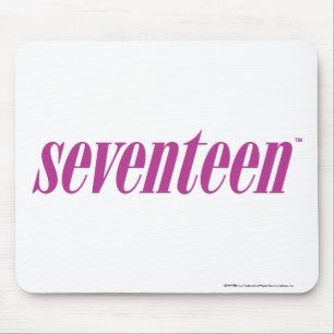 Seventeen Logo-Purple Mouse Pad