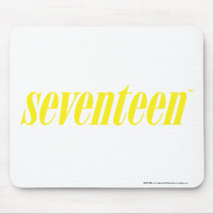 Seventeen Logo-Yellow Mouse Pad