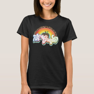 Seventh Grade Teacher Leopard Rainbow 7th Grade Te T-Shirt