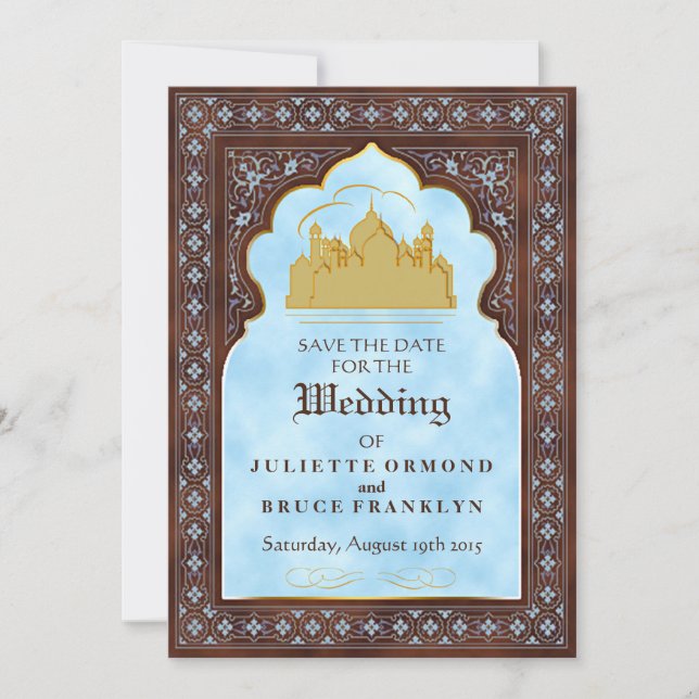 Seventh Heaven - Save The Date Card (Front)