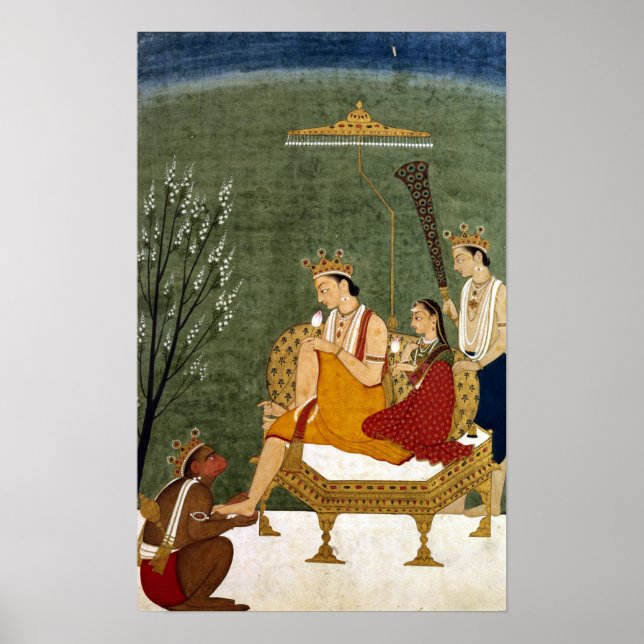 Seventh Incarnation of Vishnu as Rama-Chandra Poster (Front)