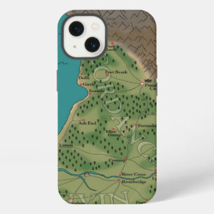 Seventh Night World Map iPhone 13 Case