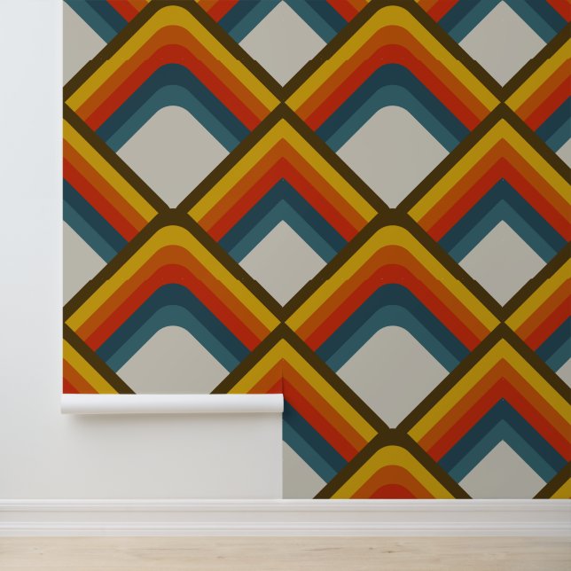 Seventies geometric wallpaper (Application)