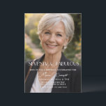 Seventy and Fabulous Photo 70th Birthday Party Invitation<br><div class="desc">Minimal modern Seventy and Fabulous photo  birthday invitation that you can personalize and send out for your seventieth birthday party celebration. The words "Seventy and Fabulous" are set using trending font typography.</div>