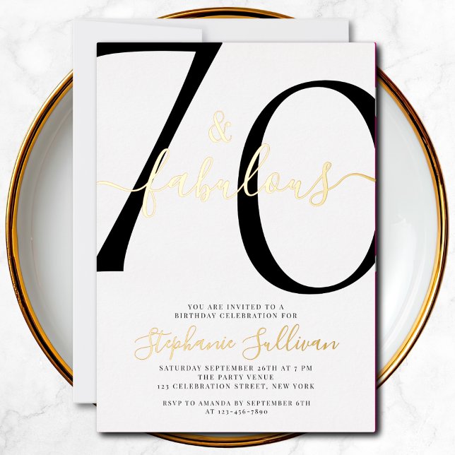 Seventy and Fabulous Script 70th Birthday Party  (Creator Uploaded)