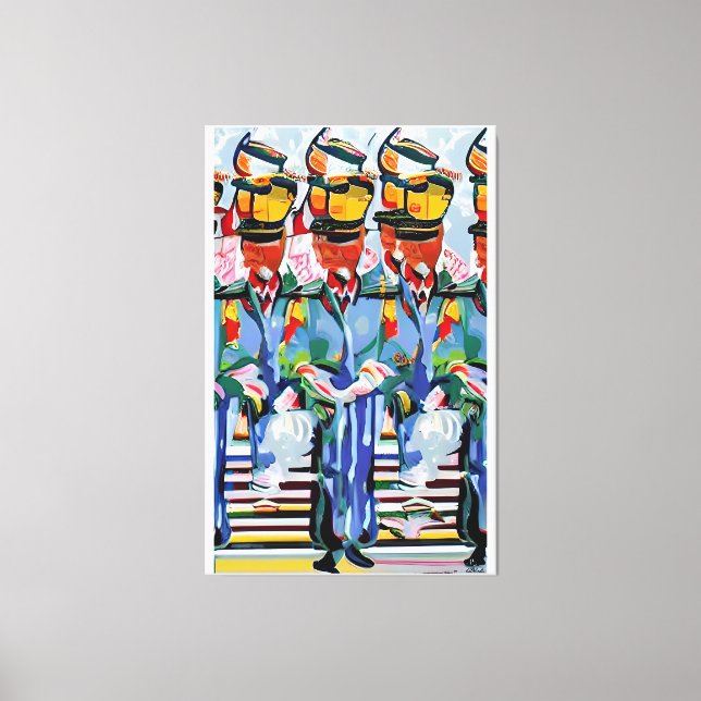 Seventy-Six Trombones Canvas Print (Front)