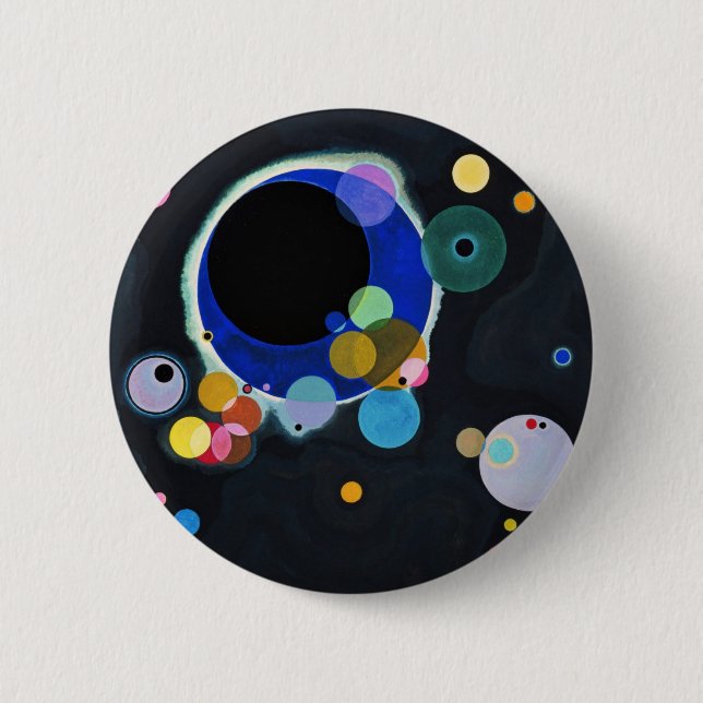 Several Circles 2 Inch Round Button (Front)