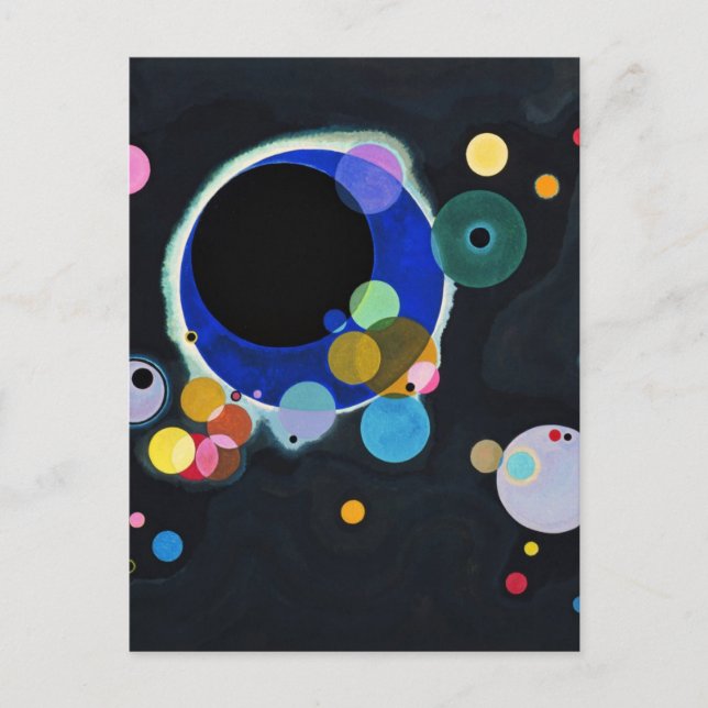 Several Circles Postcard (Front)