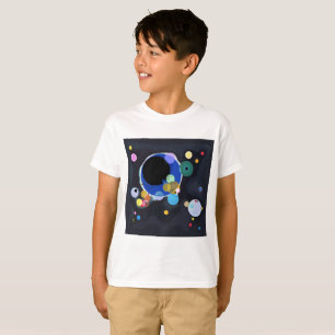 Several Circles, Vassily Kandinsky in digital T-Shirt