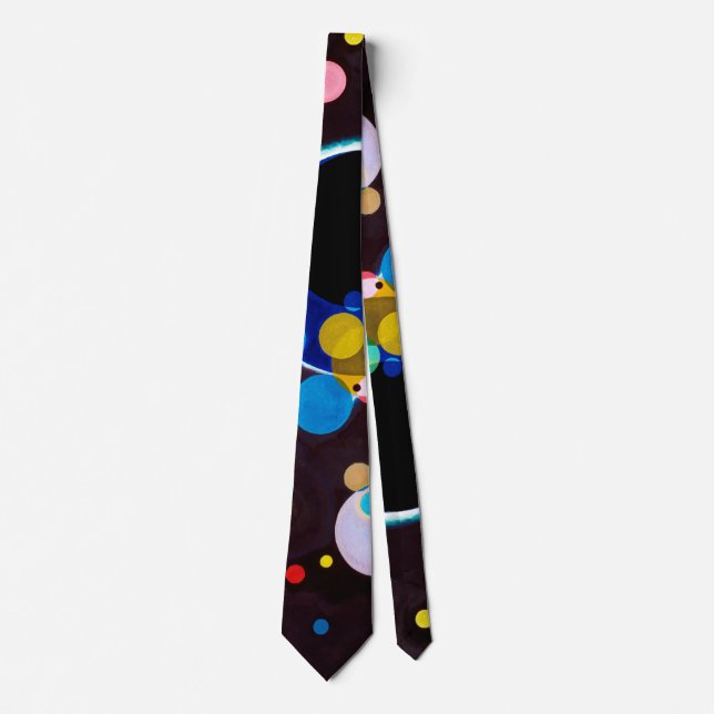 Several Circles, Wassily Kandinsky Tie (Front)