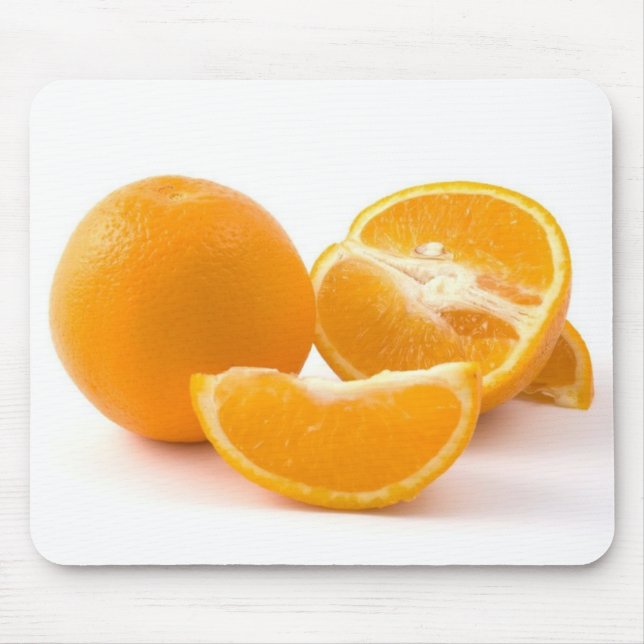 Several Juicy Oranges Mouse Pad (Front)