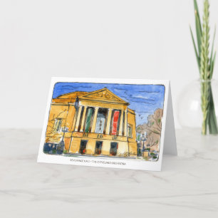 Severance Hall Folded Greeting Card