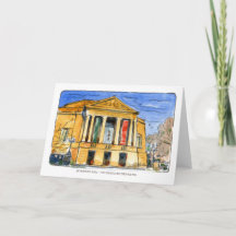 Severance Hall Folded Greeting Card