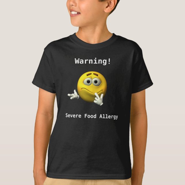 Severe Food Allergy Shirt (Front)
