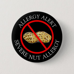 Severe Peanut Allergy Alert Button