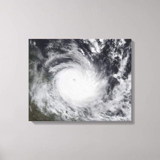Severe Tropical Cyclone Hamish Canvas Print (Front)