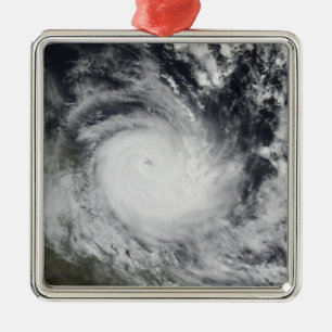Severe Tropical Cyclone Hamish Metal Ornament
