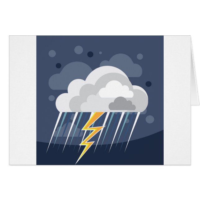 Severe Weather Storm Icon (Front Horizontal)