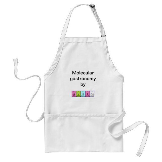 Severine periodic table name apron (Front)