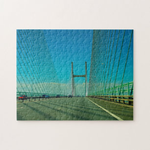 Severn Bridge Wales Jigsaw Puzzle