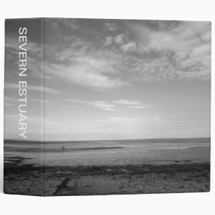 Severn Estuary at Penarth B&W (2in) Binder
