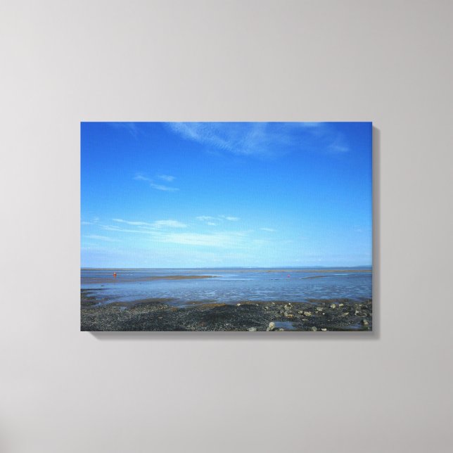 Severn Estuary at Penarth II Canvas Print (Front)