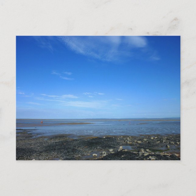 Severn Estuary at Penarth II Postcard (Front)