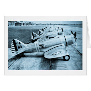 Seversky P-35 Vintage WWII Fighter Planes