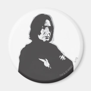 Severus Snape Arms Crossed B-W Magnet