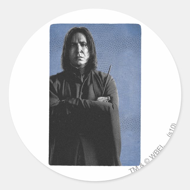 Severus Snape Classic Round Sticker (Front)