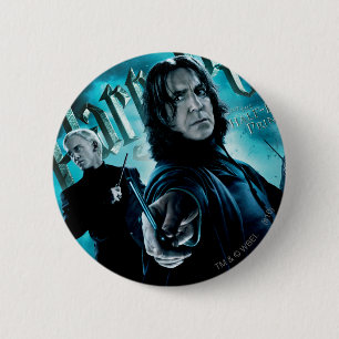 Severus Snape With Death Eaters 1 2 Inch Round Button