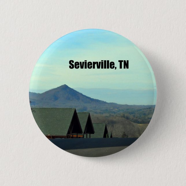 Sevierville, Tennessee 2 Inch Round Button (Front)