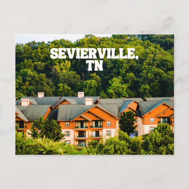 Sevierville TN Postcard (Front)
