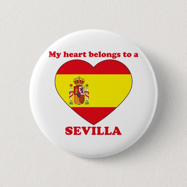 Sevilla 2 Inch Round Button (Front)