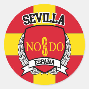 Sevilla Classic Round Sticker