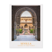 Sevilla, Doors of the World, Travel Postcards