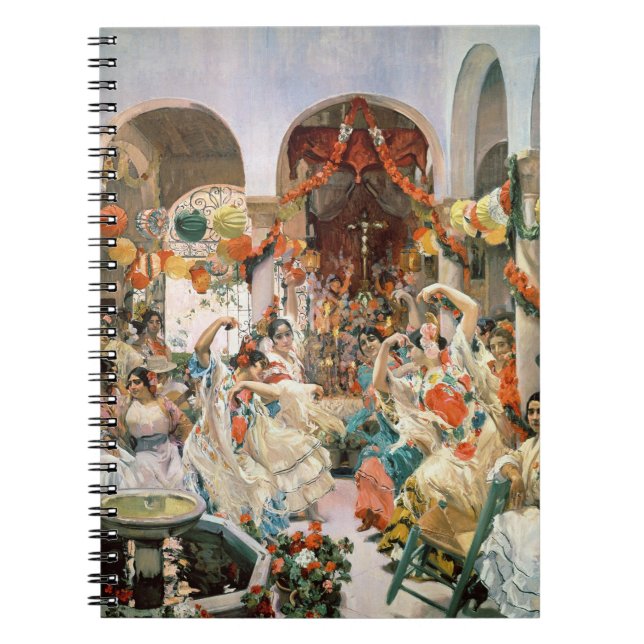 Seville (oil on canvas) notebook (Front)