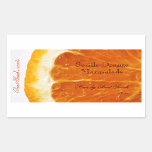 Seville Orange Marmalade label sticker