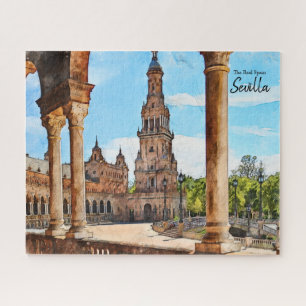 Seville Plaza de Espana Jigsaw Puzzle