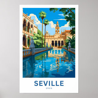 Seville Spain Travel Print
